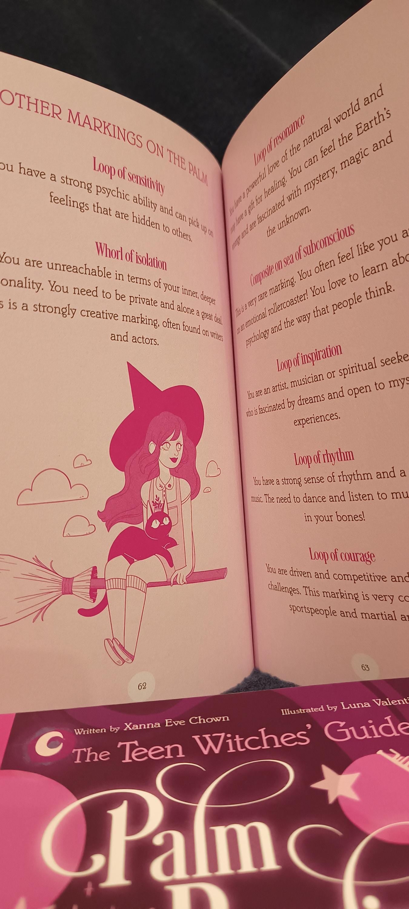 The Teen Witches Guide to PALM READING as well as ASTROLOGY Written by Xanna Eve Chown