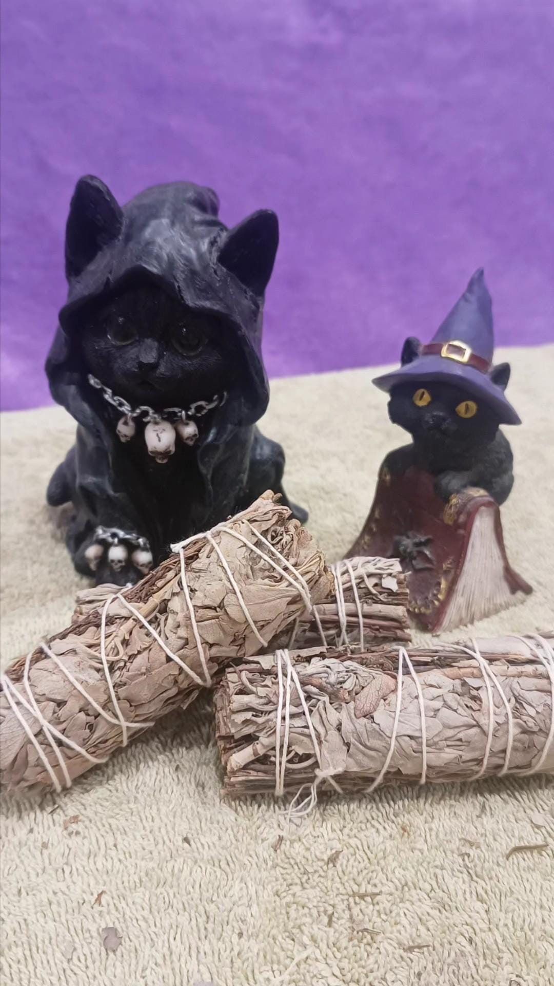 Mugwort and White Sage Bundles