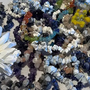 Natural and Stunning Gemstones | Uncut Chip Bracelet | Stretchy Crystal Bracelet