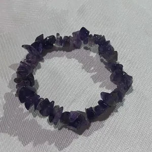 Natural and Stunning Gemstones | Uncut Chip Bracelet | Stretchy Crystal Bracelet