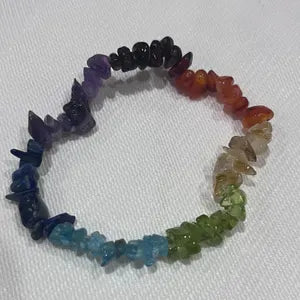 Natural and Stunning Gemstones | Uncut Chip Bracelet | Stretchy Crystal Bracelet