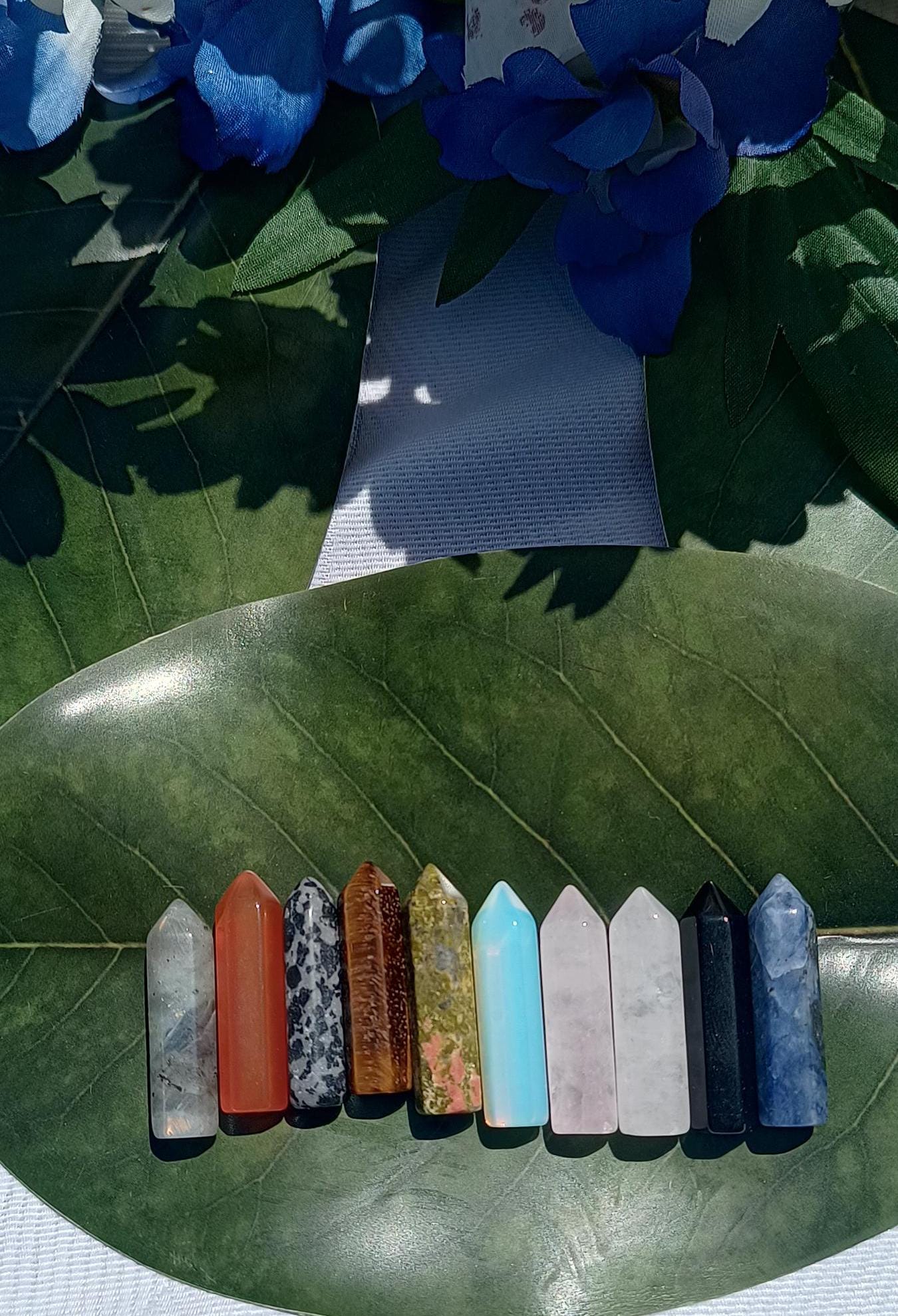 Assortment of Crystal Tower Healing Spiritual Stone Crystals