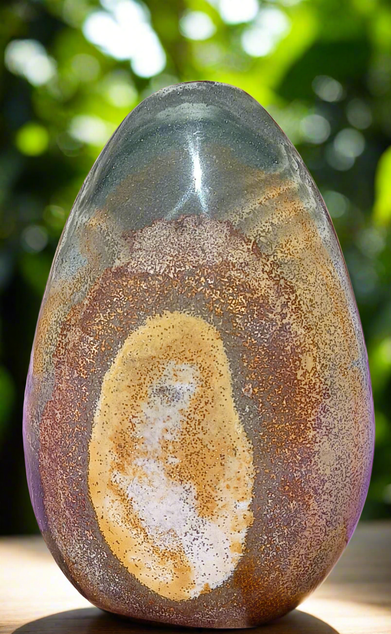 Polished Ocean Jasper Freeform | 14H cm x 10Lcm