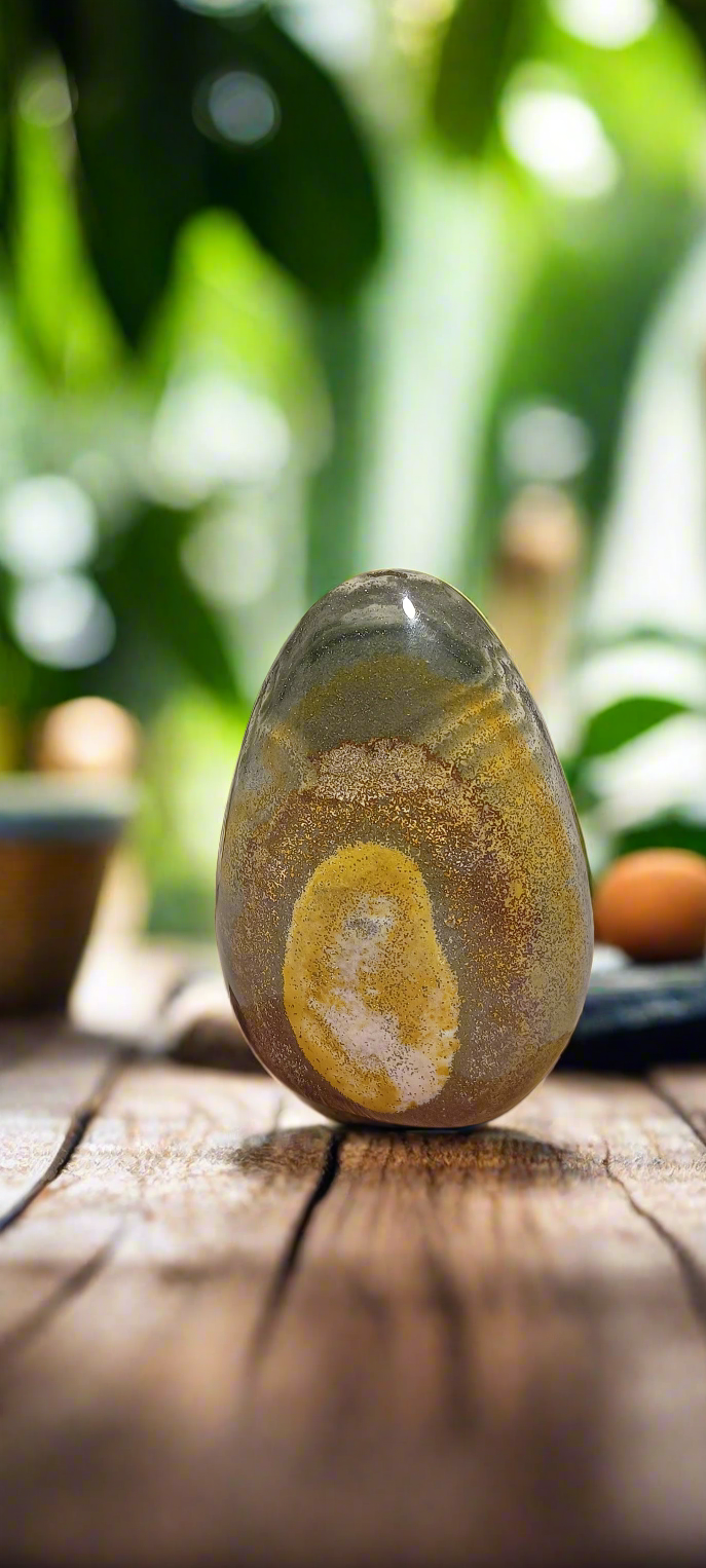Polished Ocean Jasper Freeform | 14H cm x 10Lcm